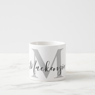 Personalize Monogram Initial Name Espresso Cup
