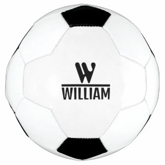 Personalize Monogram Name Soccer Ball