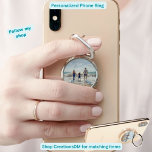 Personalize Mother's Day Father's Day or Birthday  Phone Ring Stand<br><div class="desc">Personalize Mother's Day, Father's Day, Grandparents or Birthday Gift Phone Ring Stand. Customize the phone ring to make a personalized gift for mom, dad or friends. Adjust the personalized phone ring to any angle you need to hold or stand your cell phone up for easy viewing. Add your favorite photo...</div>