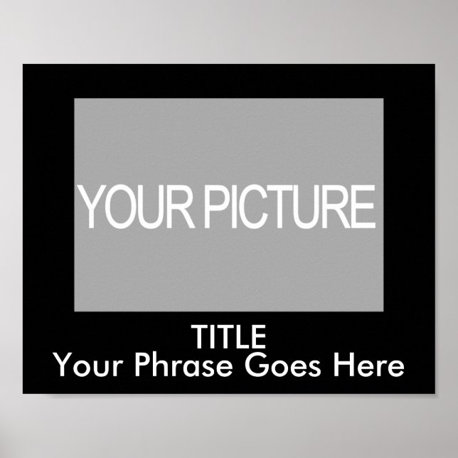 Personalize - Motivational Poster (Front)