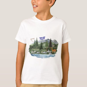 Personalize Mountain High Wildlife T-Shirt