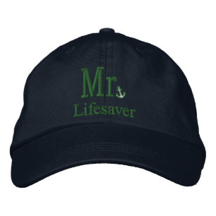 Personalize Mr & Mrs Embroidery Embroidered Cap