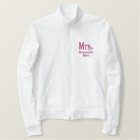 Personalize Mr & Mrs Embroidery Embroidered Gear