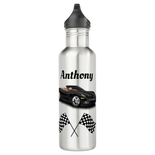 Personalize Muscle Car Water Bottle