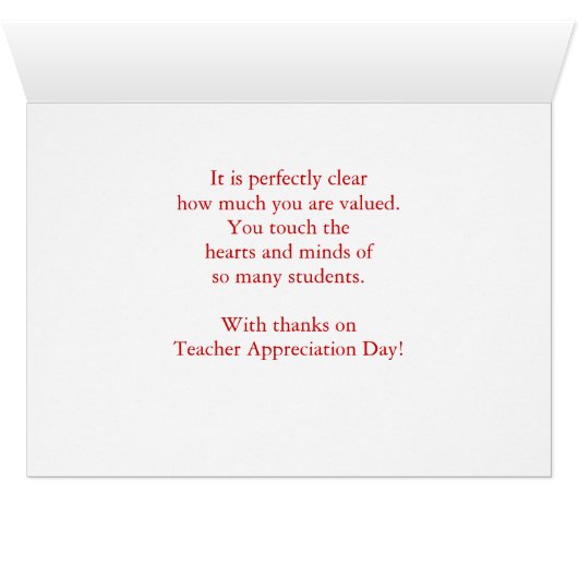 Personalize, Music Butterflies Thanks Teacher (Inside Horizontal (Bottom))