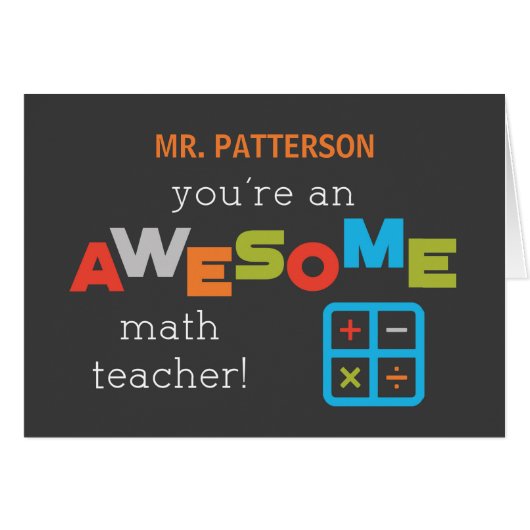 Personalize, Music Butterflies Thanks Teacher Cards (Front Horizontal)