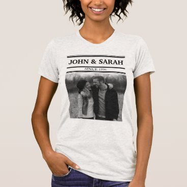 Personalize Name And Photo T-Shirt