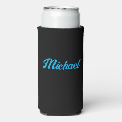 Personalize Name for a Useful Custom Gift Tall Seltzer Can Cooler
