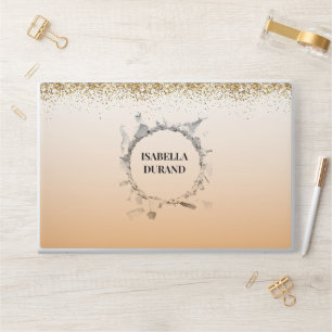 Personalize name HP laptop skin