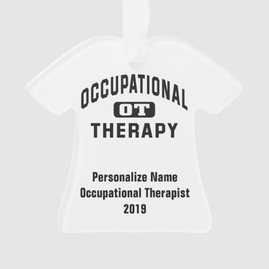 Personalize Name Occupational Therapist OT Ornament | Zazzle.com