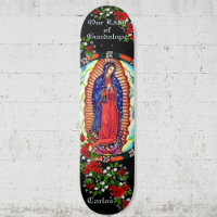 Personalize Name Our Lady of Guadalupe Virgin Mary