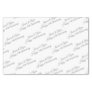 Personalize Names, Anniversary Year, Grey Script Tissue Paper