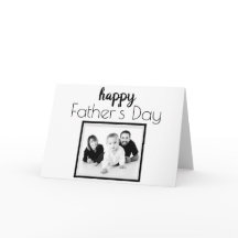 Personalize Names & Photo Template, Father's Day