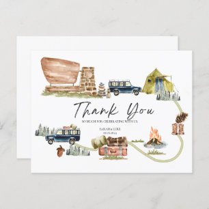 Personalize National Park Party Thank You Card