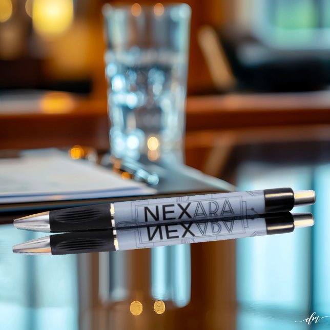 Personalize Networking Pens (Premium branded pens with matching cards, ideal for corporate events and networking kits)