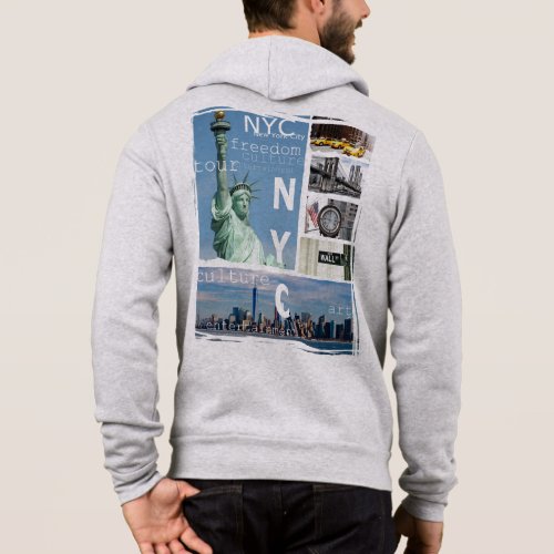 Personalize New York City Liberty Statue Nyc Hoodie