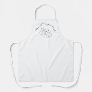 Personalize Newlyweds Wedding Bells Remembrance Apron