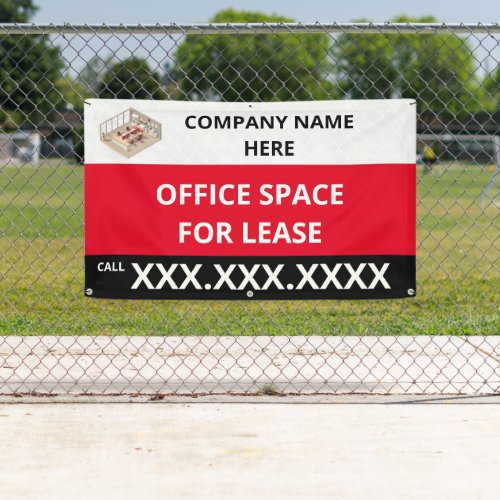 Personalize Office Space For Lease Large Banner