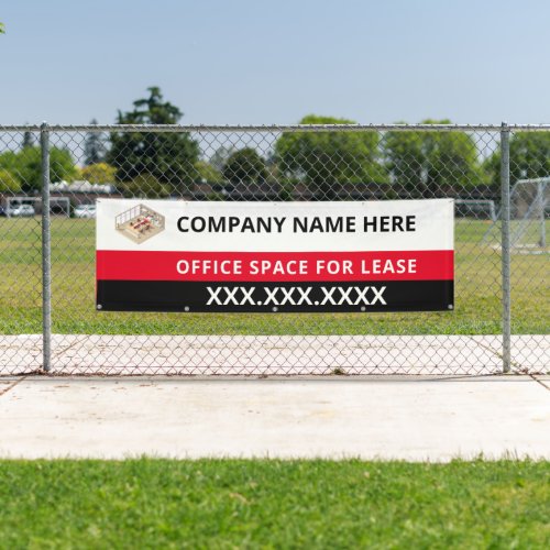 Personalize Office Space For Lease Large Banner