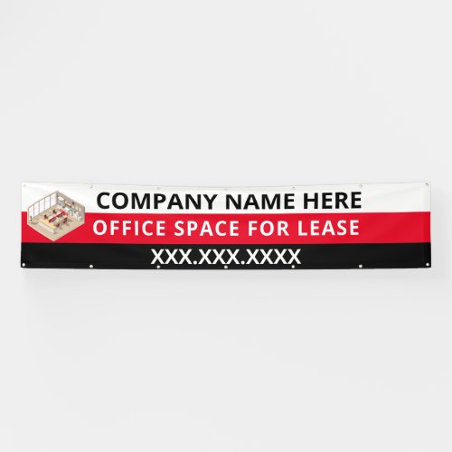 Personalize Office Space For Lease Large Banner