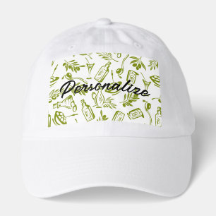 Personalize Olive Oil Truckers Hat