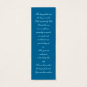 Personalize On the Wings of an Angel Bookmark (Back)