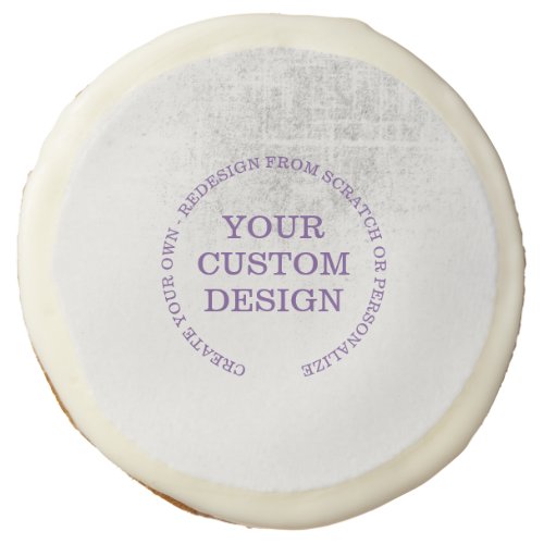 Personalize or Completely Redesign this Sugar Cookie