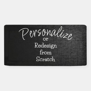 Personalize or Create from Scratch - Banner