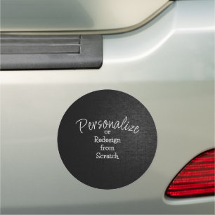 Personalize or Create from Scratch - Car Magnet
