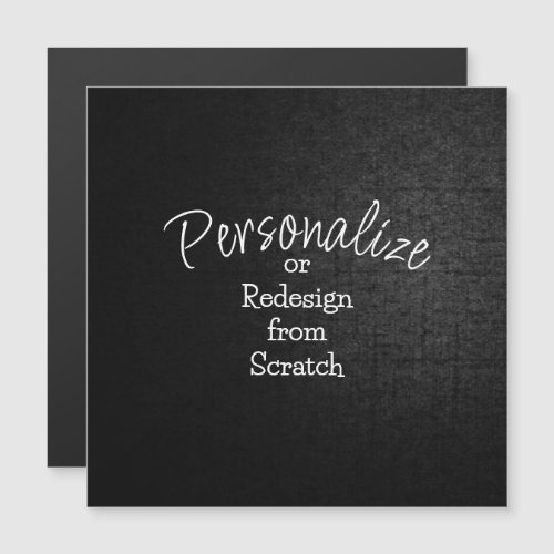 Personalize or Create from Scratch _ Magnetic Card