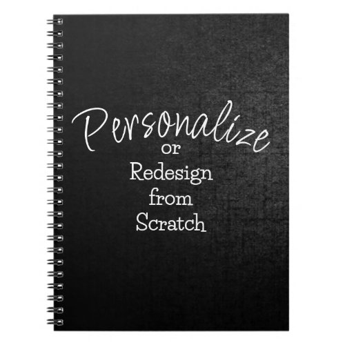 Personalize or Create from Scratch _ Notebook