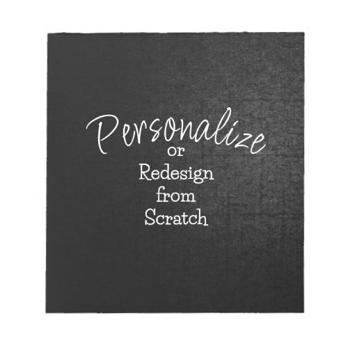 Personalize or Create from Scratch _ Notepad