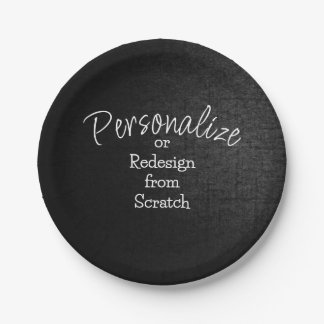 Personalize or Create from Scratch - Paper Plates