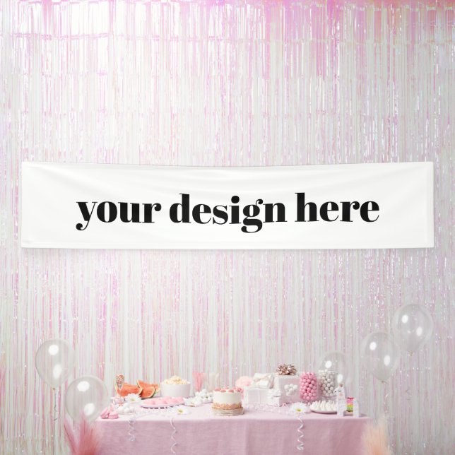 Personalize or Customize Banner (Party)