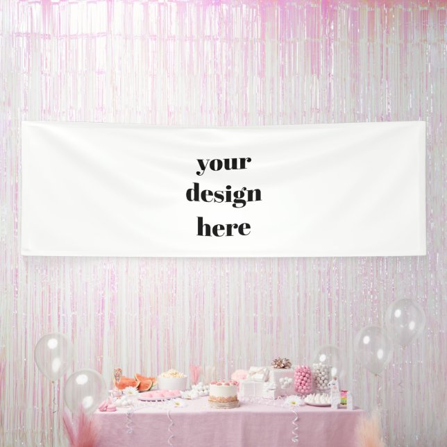 Personalize or Customize Banner (Party)