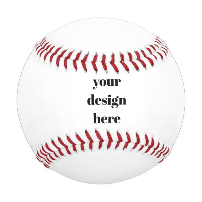 Personalize or Customize  Baseball (Front)