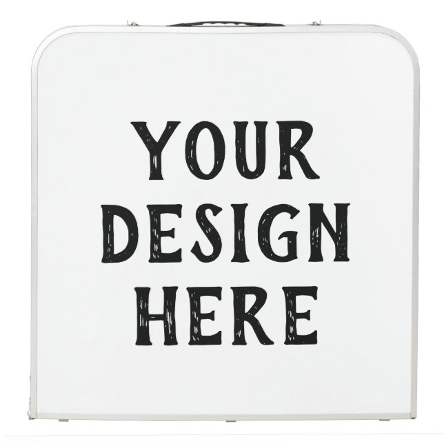 Personalize or Customize  Beer Pong Table (Folded Back)