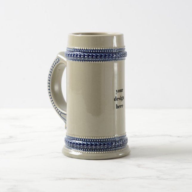 Personalize or Customize  Beer Stein (Front Left)