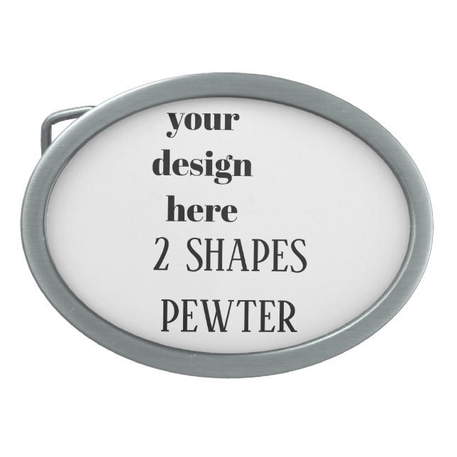 Personalize or Customize Belt Buckle (Front)