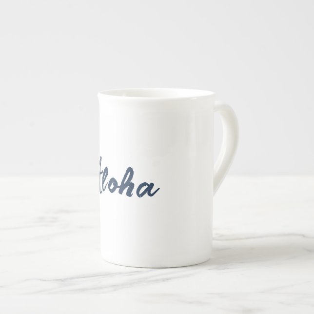 Personalize or Customize Bone China Mug (Front Right)