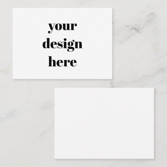 Personalize or Customize  Business Card (Front/Back)