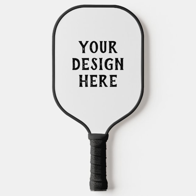 Personalize or Customize  Carbon Fiber Pickleball Paddle (Front)