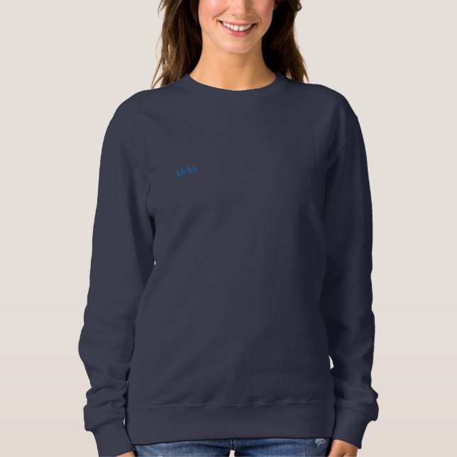 Personalize or Customize Embroidered Sweatshirt (Front)