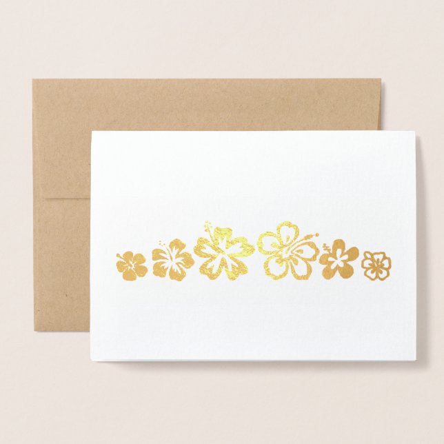 Personalize or Customize  Foil Card (Front With Envelope)