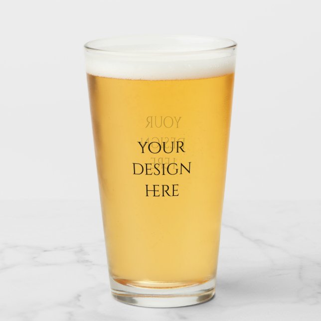 Personalize or Customize  Glass (Front Filled)