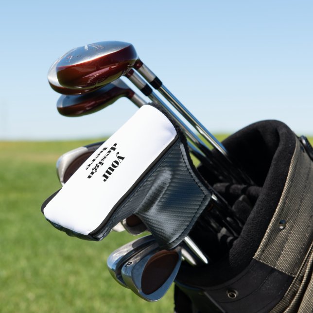 Personalize or Customize  Golf Head Cover (In Situ)