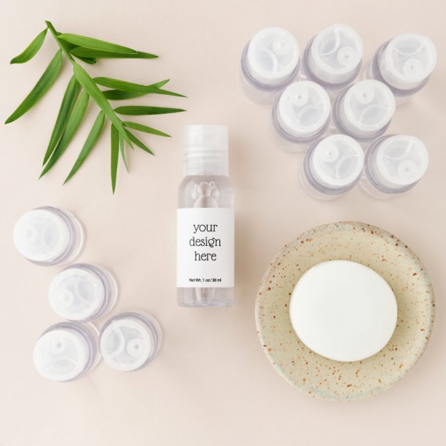 Personalize or Customize  Hand Sanitizer (Laydown)