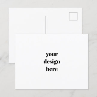 Personalize or Customize  Holiday Postcard
