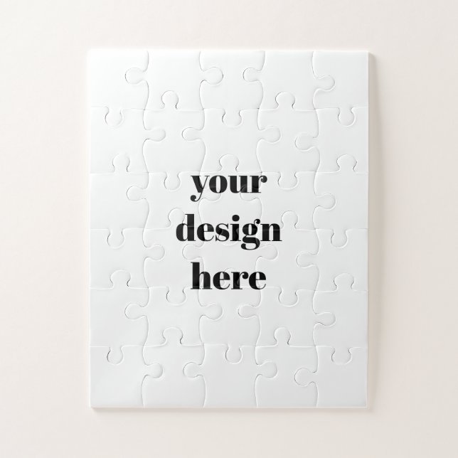 Personalize or Customize Jigsaw Puzzle (Vertical)