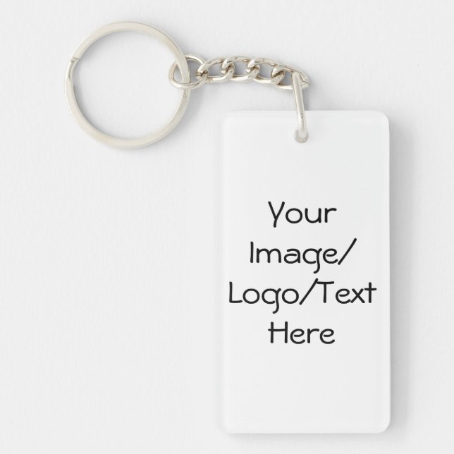Personalize or Customize Keychain (Front)